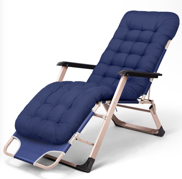 Lounge chair folding bed chair single office siesta bed siesta bed chair lazy backrest easy chair: 6