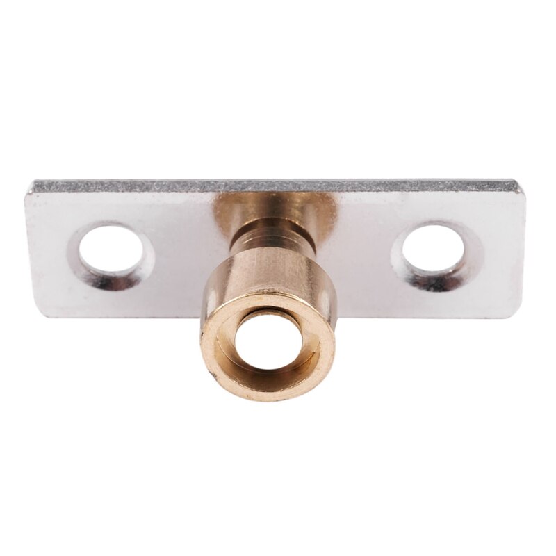 12mm Diameter Wooden Sliding Door Guide Metal Locator Stopper 8Pcs