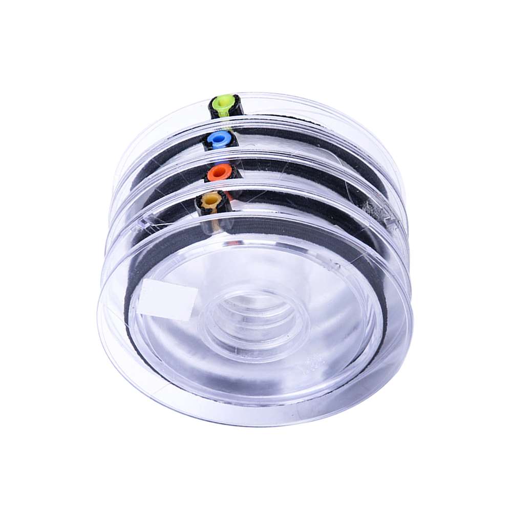 4pcs Tippet Spool Tenders Fly Fishing Line Leader Tippet Accessories With Elasticity Tippet Rings