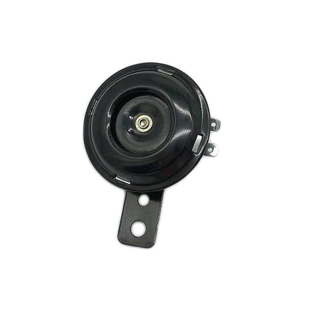 Klaxon noir pour moto 12V