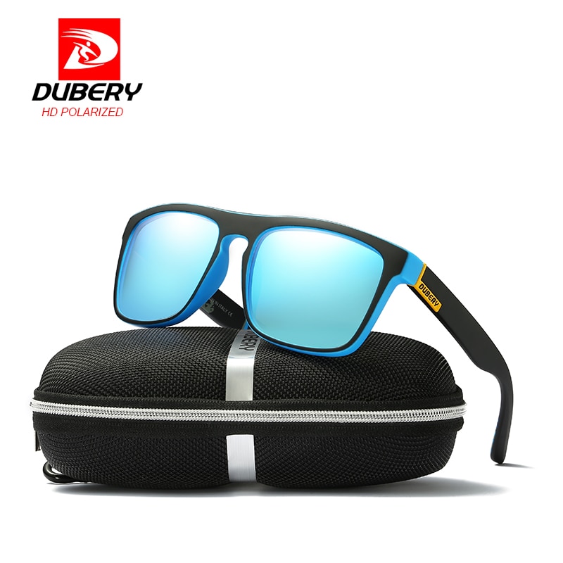 Gafas de sol polarizadas DUBERY, gafas de sol cuadradas para hombre, gafas de sol para hombre, gafas de sol Retro de lujo de de