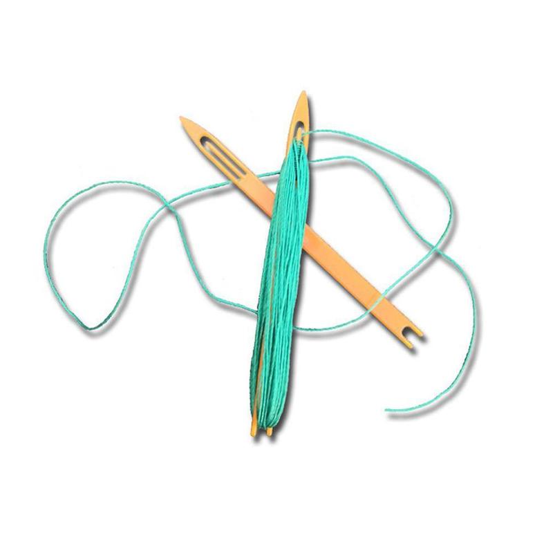 Plastic Netting Shuttle Netting Needle Manual Weaving Fish Repairing Dip And Netting Tool Three-layer Crab Cage Net Shrimp Q5N8