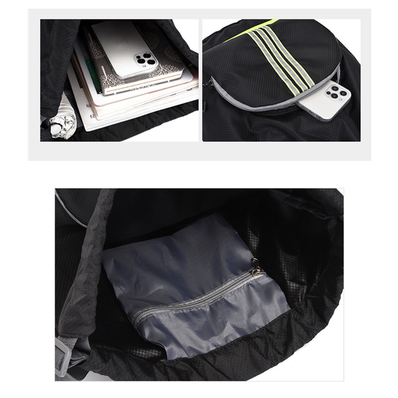 Sports Bag Women's Drawstring for Male Large Cycling Basketball Female Weekend Luggage Travel Yoga Backpack Men