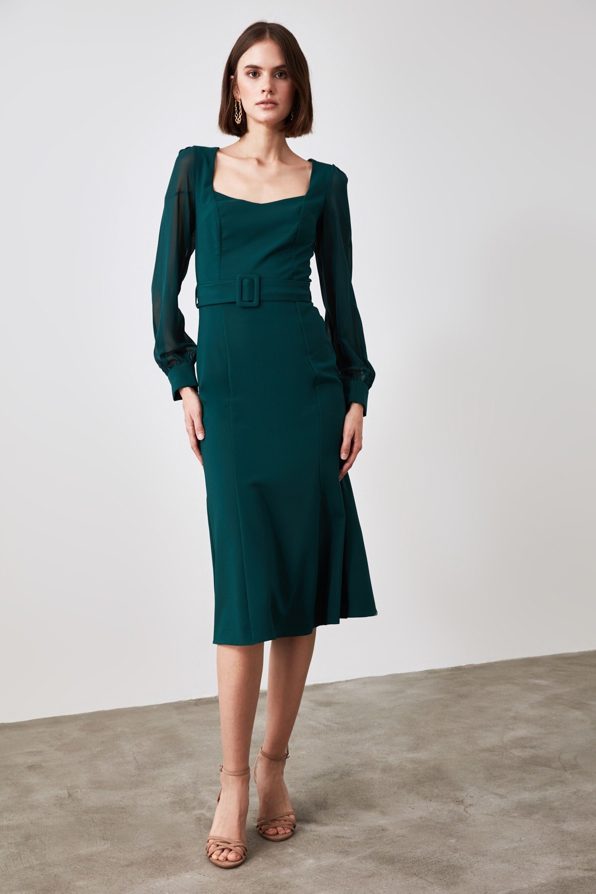 Trendyol Arched Dress TWOAW21EL0352