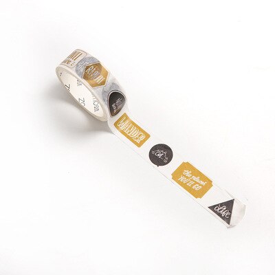 15-30mmx3M Half stad serie papier washi tape DIY Decoratieve scrapbooking sticker album Scrapbook masking tape plakband