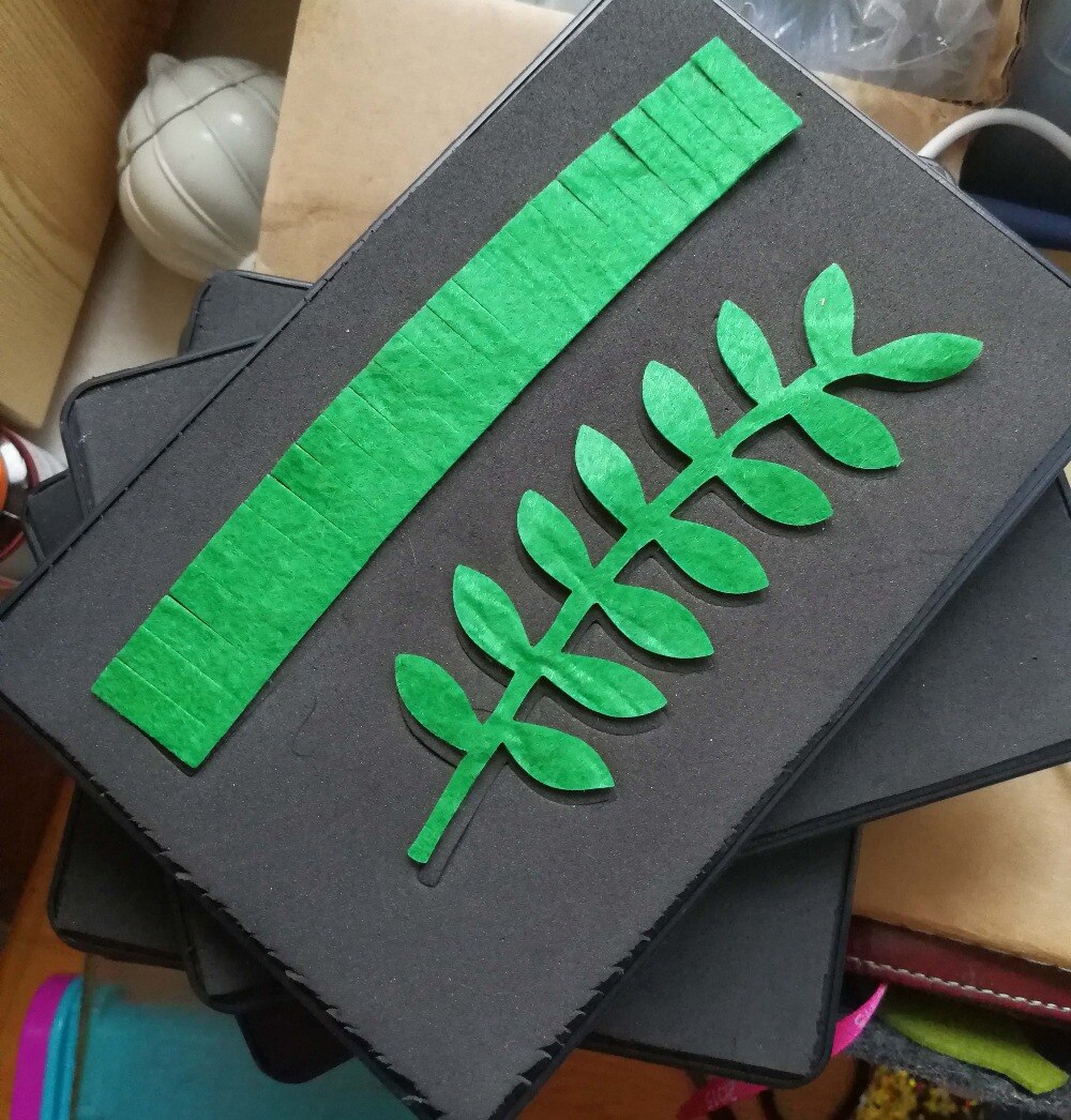 Blad sterven voor papier en quilten ambachten 15.8mm dikke 120*180mm SMR-FL0055