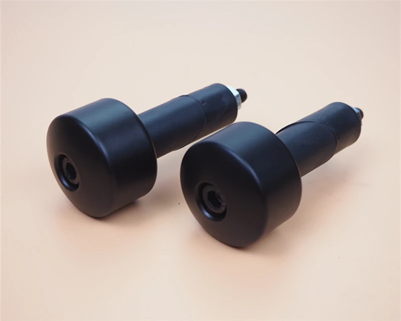 Estremità manubrio moto 7/8 "22mm Spina bilanciata manubrio Copri estremità manubrio universale per motocross 17-21mm diametro interno: Avorio