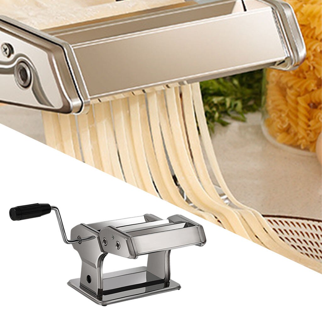 Noodle Maker Machine Pasta Cutter with Adjustable Thickness Settings