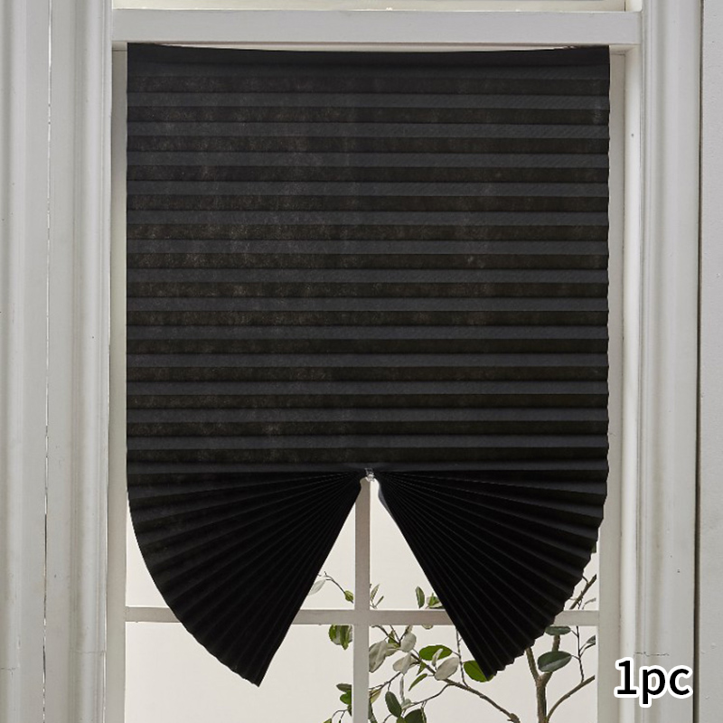 Solskyddsgardin mörkläggningsgardin rullgardin för fönster självhäftande isolering avskildhet solskyddsgardin för fönster heminredning: 24 "w  x 48 " l / Gul