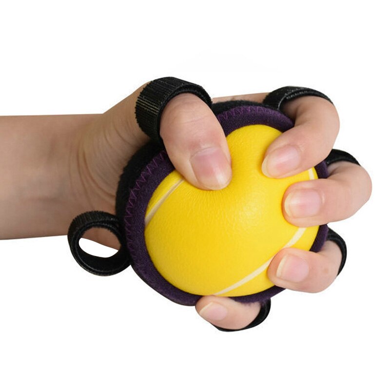 10/25 £ Finger Griff-Ball Massage Rehabilitation Ausbildung Ältere ÜSpund Ball Hand Finger Festigkeit Kreis Griff Gerät