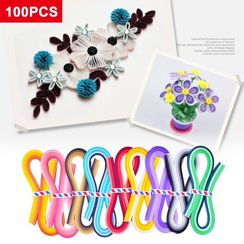 Quilling Quilling Papier einstellen Insgesamt 900 Streifen 9 Arten Gradienten Farben für Heimat Klassenzimmer Einkaufen Hochzeit Dekorationen