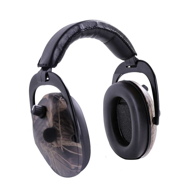 Noise Reduction Ear Protector industry Electronic Damper Built-in battery Head-Mounted Headphones Work Hearing Protector