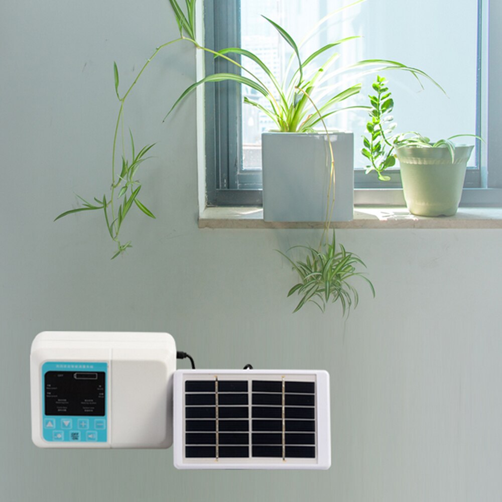 Timer Garden Self-watering Kit Solar Charging Smart Drip Irrigation System Kit Cultivation and Nursery Irrigation System