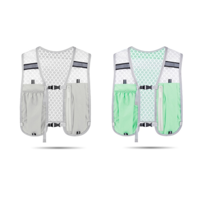 Outdoor Sports Hydration Vest Bag Men and Women Backpack for Running Climbing Hiking Cycling with a Water Bottle and Phone Pock: Other