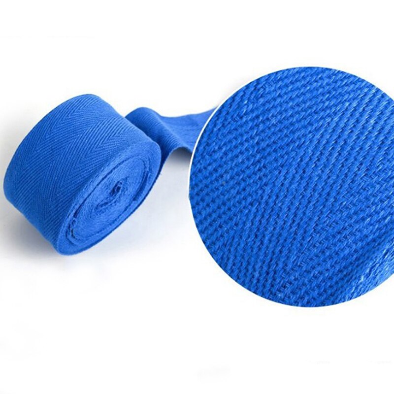 Boxning bandage hand wraps 2500 x 50 x 1mm muay thai kickboxning kick boxning män kvinnor boxare taekwondo sportbandage