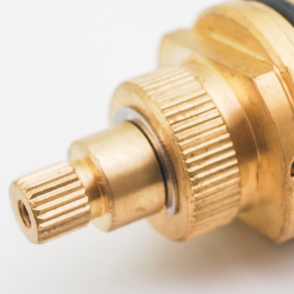 Brass Bath Shower Thermostatic Cartridge & Handle For Mixing Valve Column Shower Bar Mixer Tap Shower Mixing Valve Cartridge