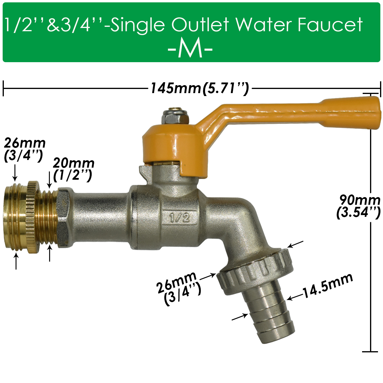 Tuinslang Kraan Adapter 1/2 ''IBC Watertank Connector 2-weg 1-weg Irrigatie Messing Kraan Gezamenlijke Vervanging Fitting Kogelkraan: Roze