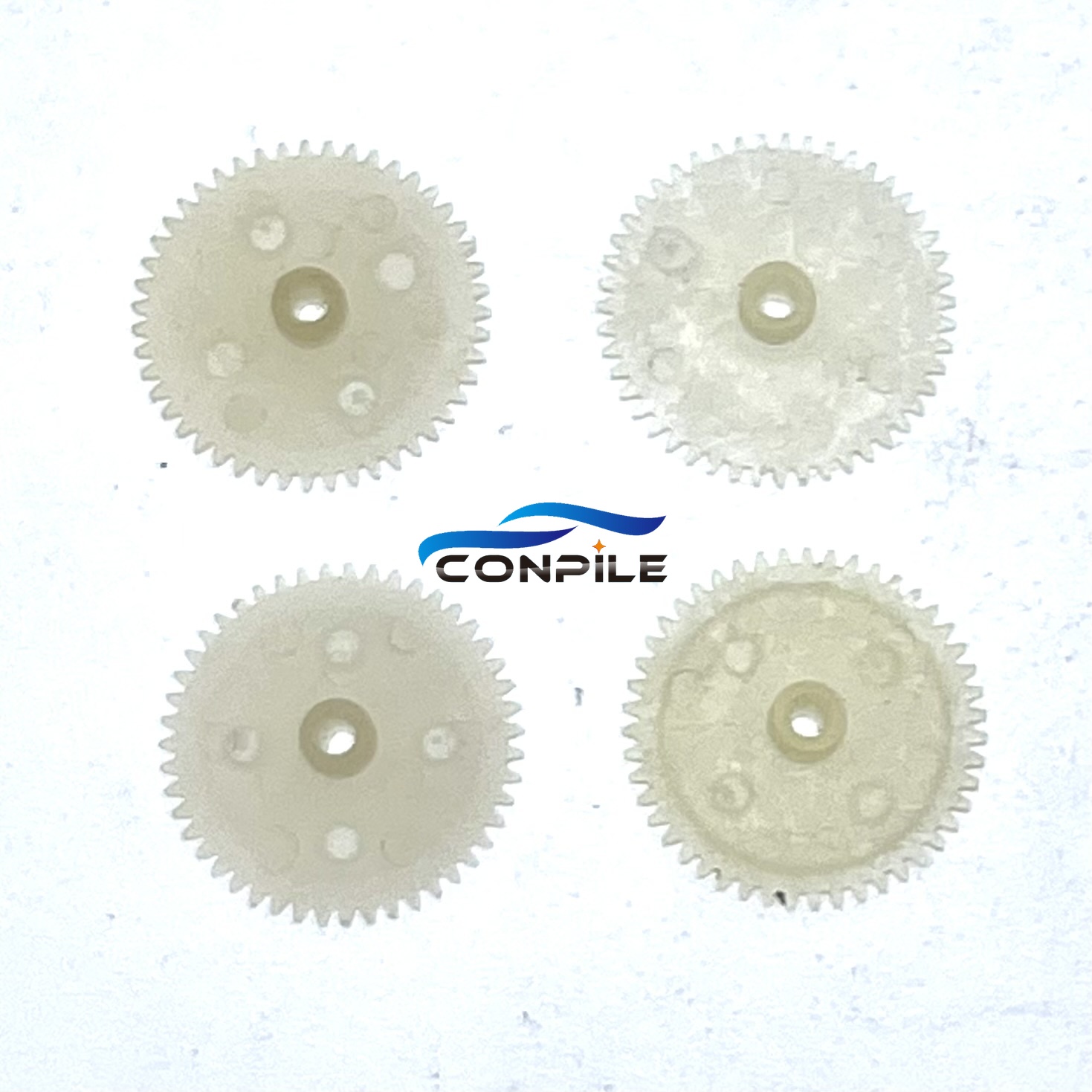 4pcs Plastic gear for cassette Deck audio for CD/VCD/DVD/LD player tape Recorder