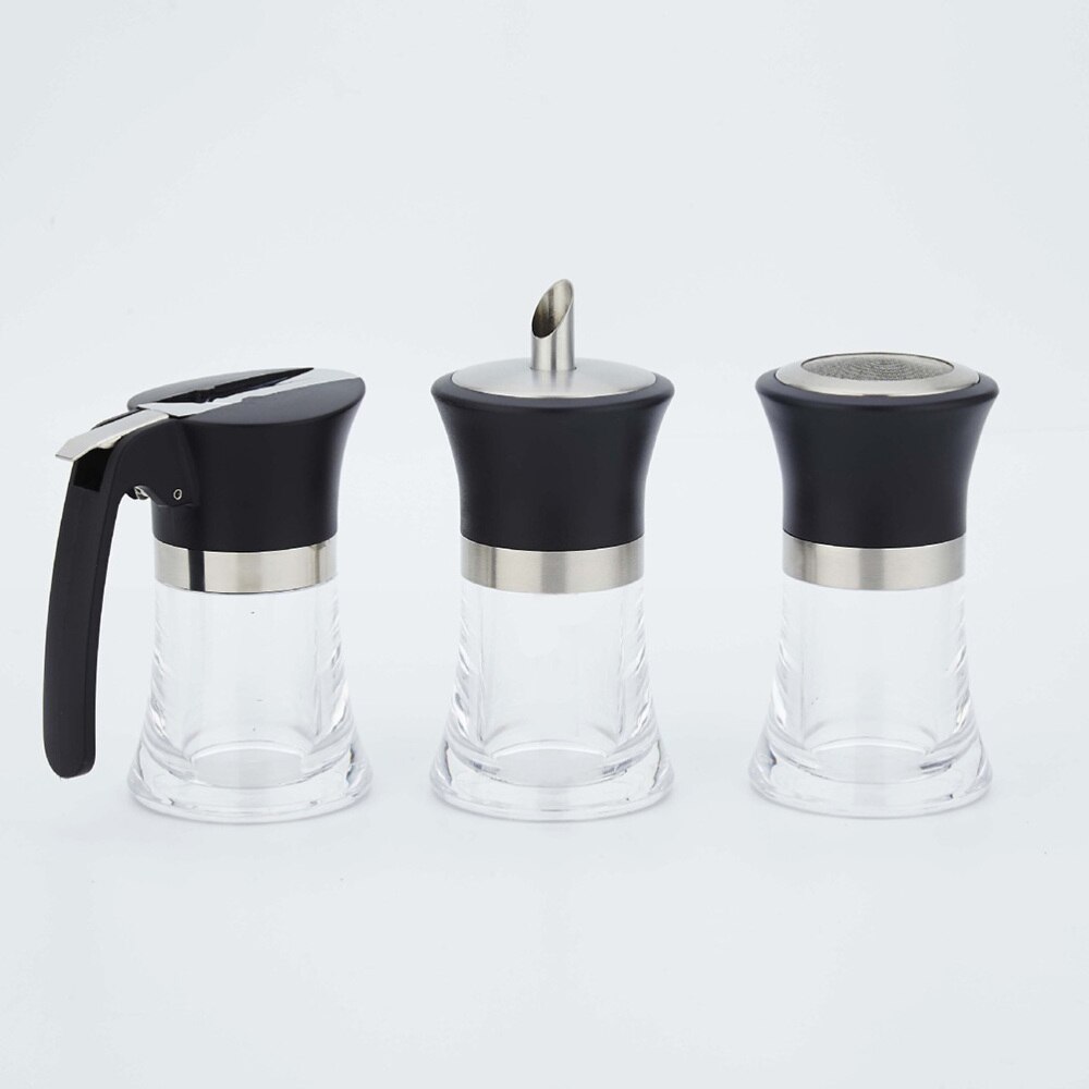 1PC Sugar Dispenser Multi-function Sugar Canister Condiment Bottle Seasoning Pot for Kitchen Restaurant