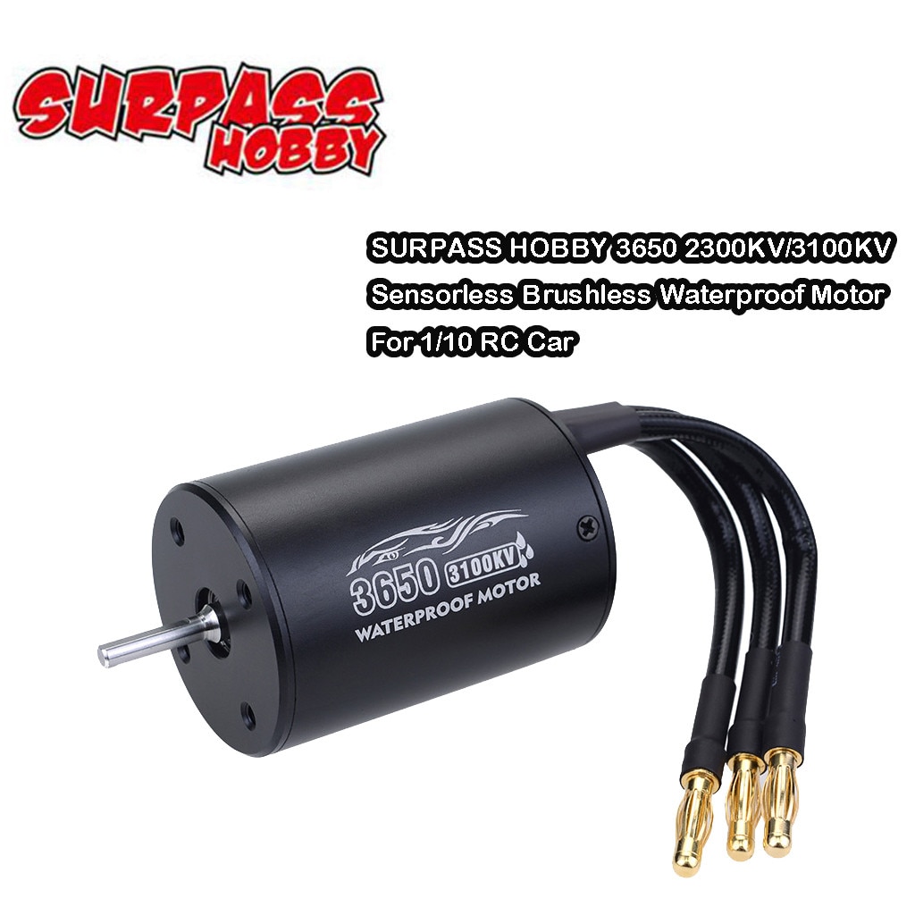 SURPASS HOBBY 3650 2300KV/3100KV Sensorless Brushl... – Grandado