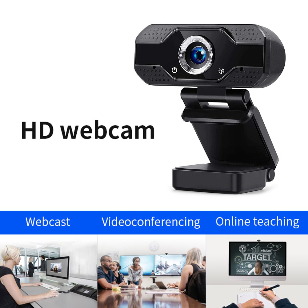 Full Hd Webcam 1080p 4k Usb Web Camera Pc With Built-in Microphone For Computer Work Online Class Broadcast Web Cam