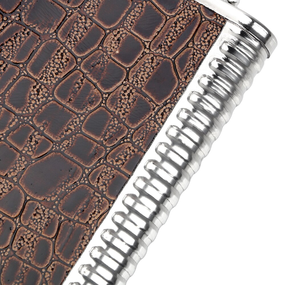 HILIFE Drinkware Hip Flasks Portable Alcohol Flask Stainless Steel 7OZ Whisky Bottle