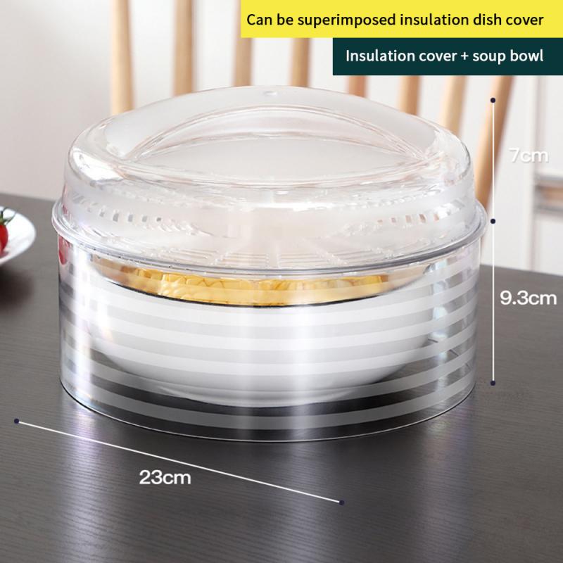 Plastic Multi-function Food Cover Transparent Fruit Food Wrap Covers Pan Fresh Keeping Bowl Universal Cover Anti-mosquito