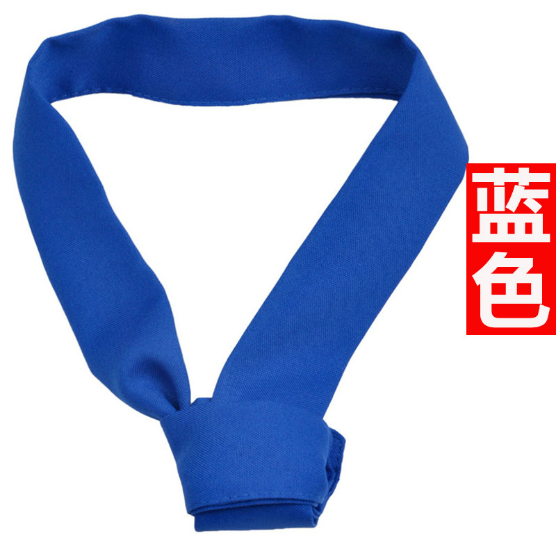 Novedad de , pañuelo de cocinero a la , pajarita, pañoleta para hombres y mujeres, accesorios de cocina, café, restaurante, Hotel, horneado, ropa de trabajo: Azul