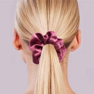 6pcs Fluwelen Band Chouchou Elastische Hair Ties Hoofddeksels Touw Volwassen Haar Touw Haaraccessoires Band Eenvoudige Haar Banden