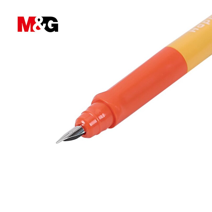 M & G estilográfica bolígrafos sencillos pluma bonita normal accesorios prácticos para la escuela y la Oficina bolígrafo de relleno repetido para y estudiantes