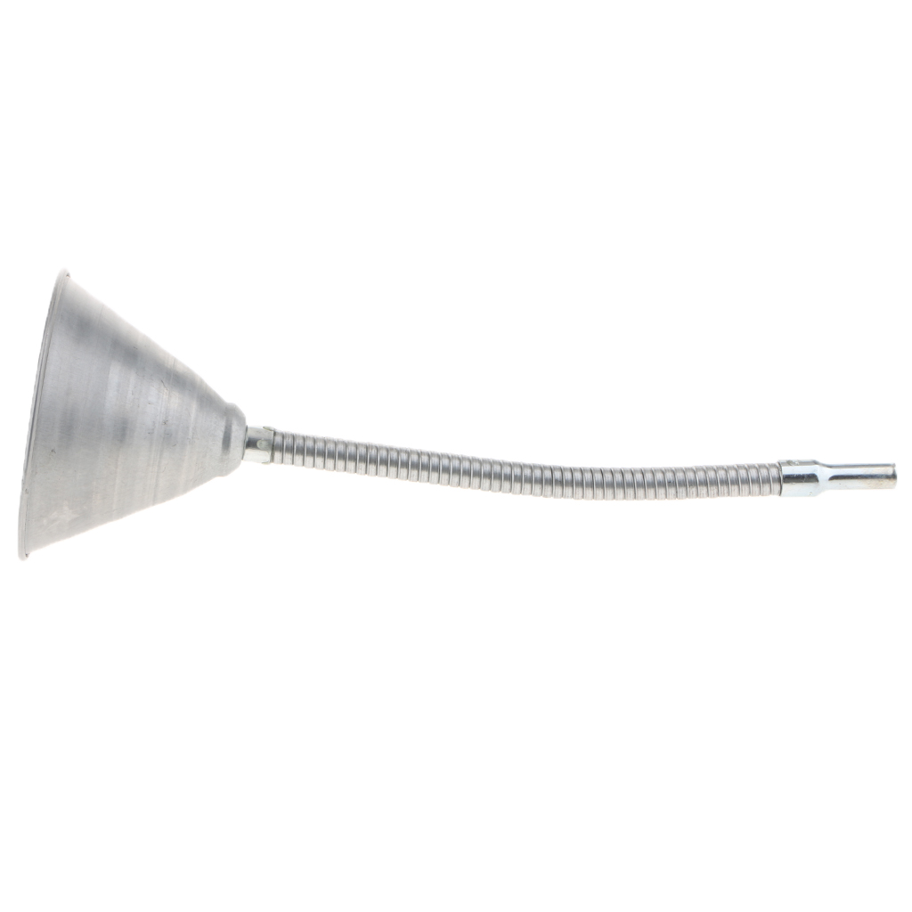 Flexible Iron Diesel Funnel Oil Water Fuel Pour Spout Car Van Hand Tools Engine Oil Fluids Gasoline Funnel