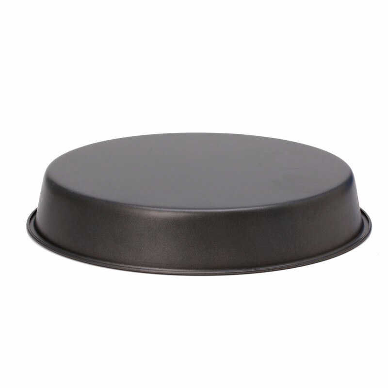 Round Dish Deep Pizza Pan Non-stick Pie Tray Baking Kitchen Tool 22cm Steel