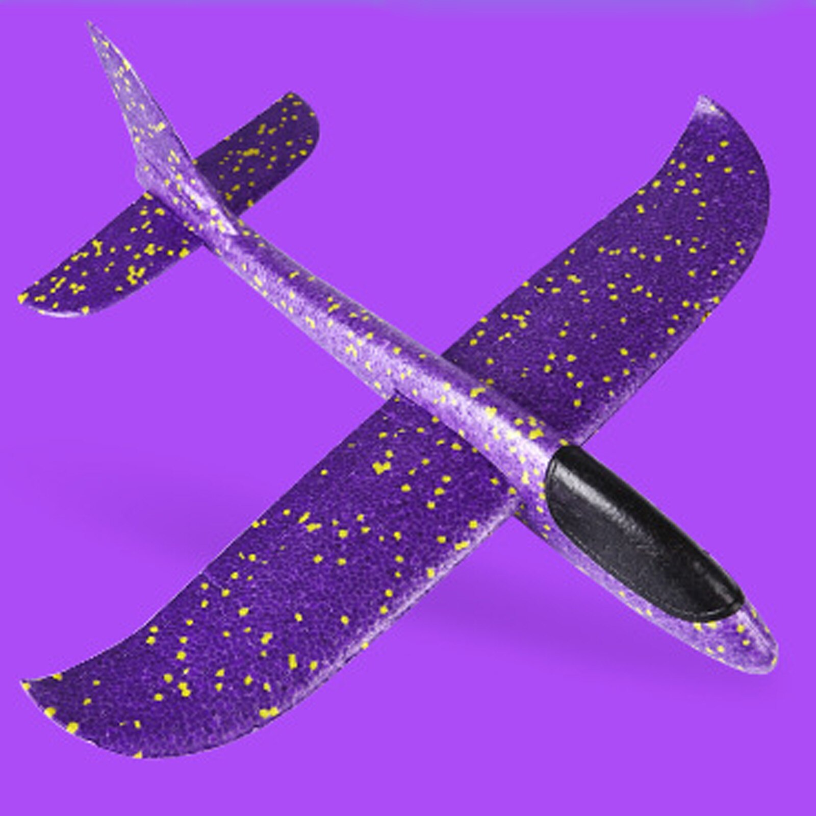 48*48.5*12cm Epp Foam Airplane Toy Foam Throwing Glider Airplane Inertia Aircraft Toy Hand Airplane Model Light Weight Flexible