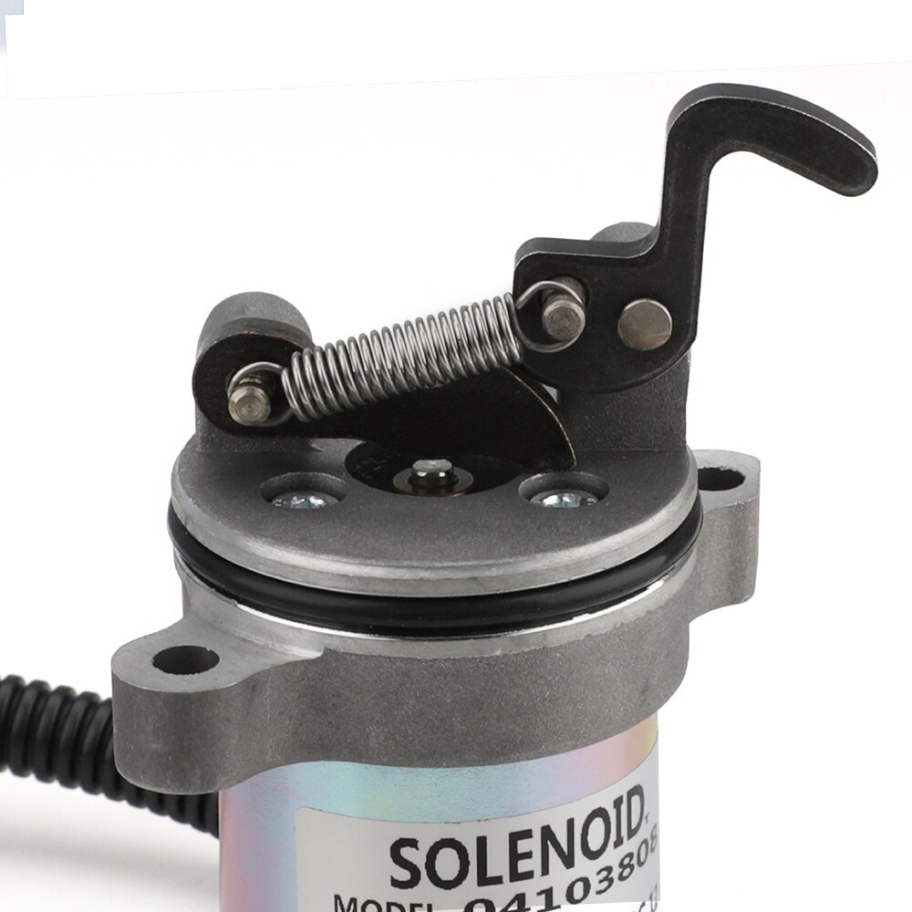 04103808 Fuel Shut Off Solenoid for Deutz F3L F3M F4L F4M 1011 (Cable Length: 21.5cm / 8.46 inch)