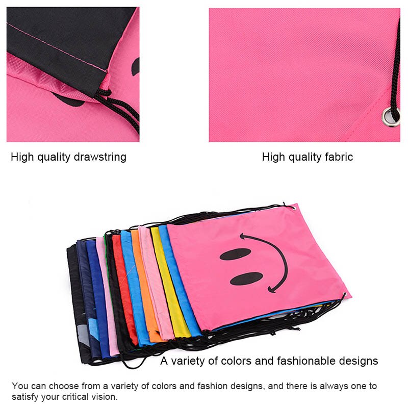 42 x 34cm wasserdichte, faltbare sporttasche, schmutzabweisend, sportrucksack, fitnessrucksack, wanderrucksack, strandrucksack, schwimmrucksack, kordelzug, einkaufstasche