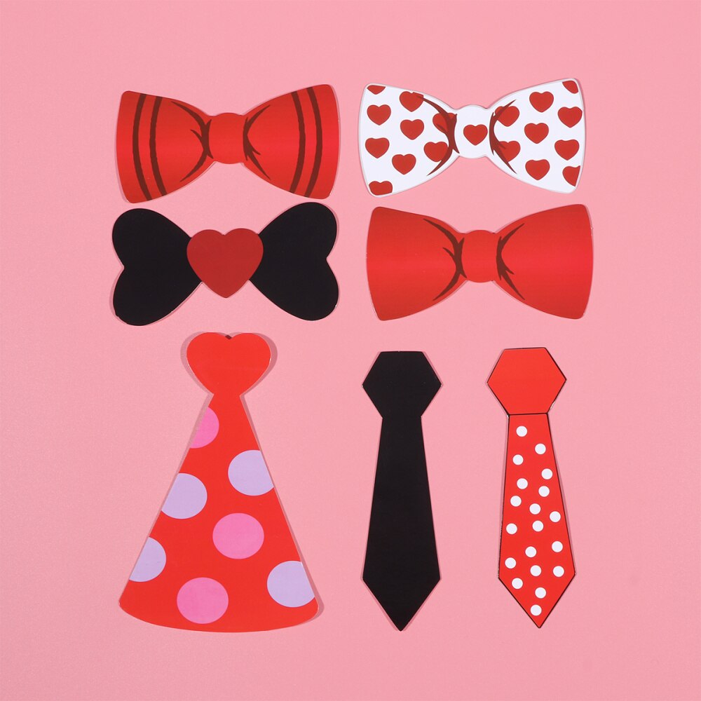 Accesorios creativos para fotos, accesorios para fiestas del Día de San Valentín, accesorios de fotografía para de boda, 50 Uds.
