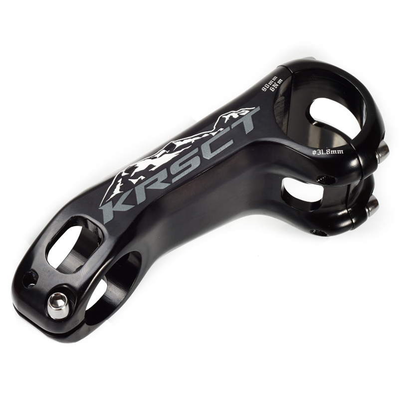 KRSCT bicycle stem Aluminum Alloy for DH AM XC Mountain Bike MTB stem -20 Degree 28.6 * 31.8mm *80/90/100mm cycling Parts