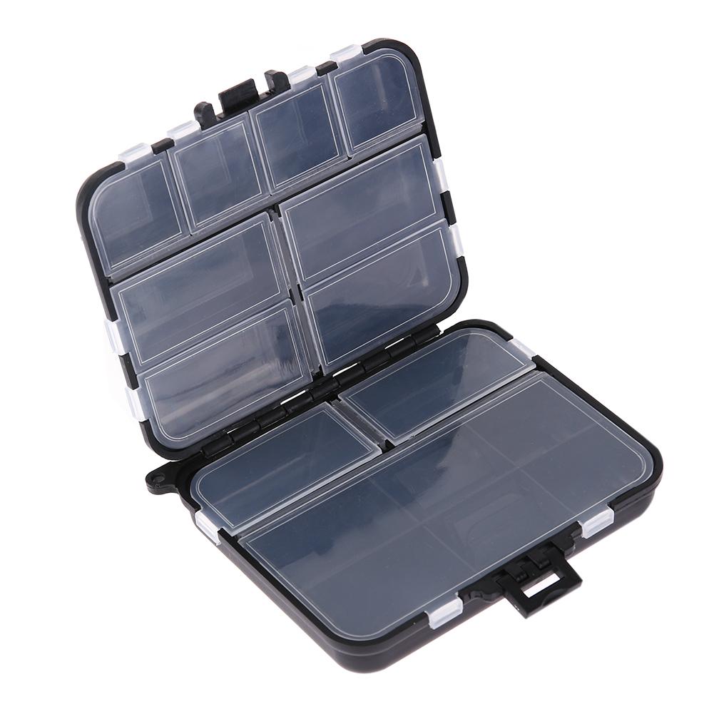 Plastic 16 Compartments Pocket Fishing Lure Bait Hook Tackle Storage Box Container ABS PP Fishing Toolbox Bait Packaging Box