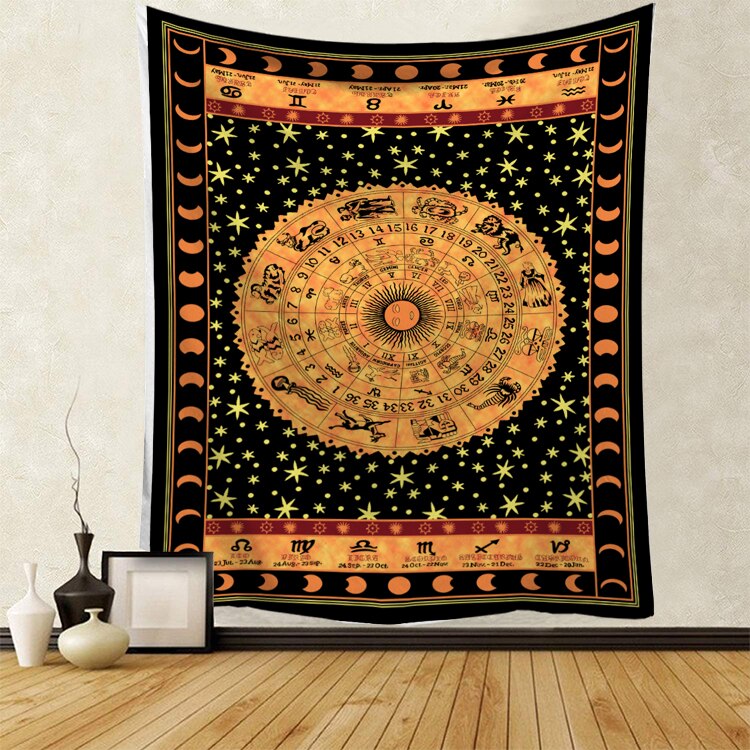 95 x 73 cm mandala gobeläng indisk vägghängande dekor strand bohemisk hippie överkast: 11