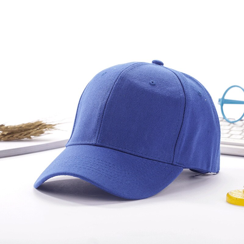 Wjustforu Classic Casual Youth Caps Cotton Baseball Cap Washed Style Hat Plain Adjustable Solid Mens Hats Unisex Women Men Top