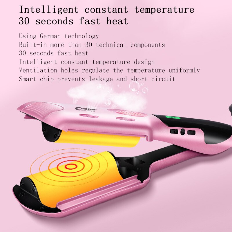 Bigoudis électriques automatiques pour les cheveux, 2/3 barils, appareil de soins capillaires