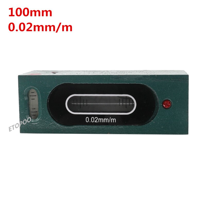 0.02mm 100/150/200/250/300mm High Precision Mechanical Bar Level Instrument Measuring Tool Level Graduation Bar: 100mm A type