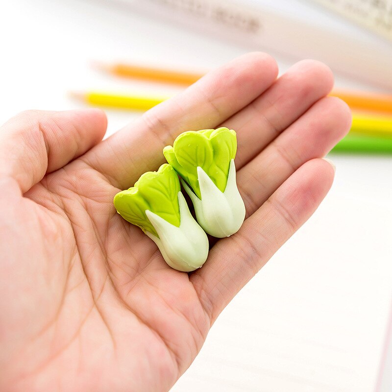 Kawaii Cute Vegetable Erasers Pencil Rubber Novelt... – Vicedeal