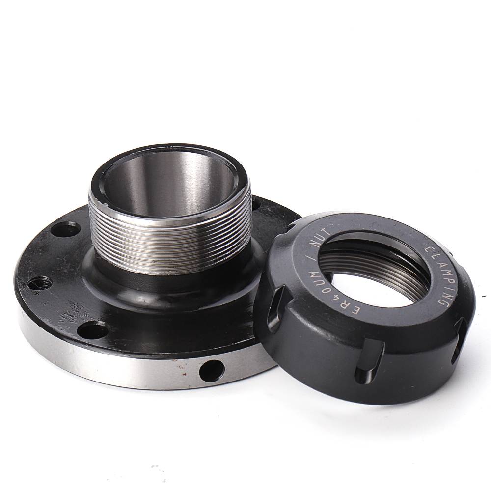 ER40 100mm Bearing Steel Collet Chuck Compact Lathe Tight Tolerance CNC Collect Chuck Lathe Tool