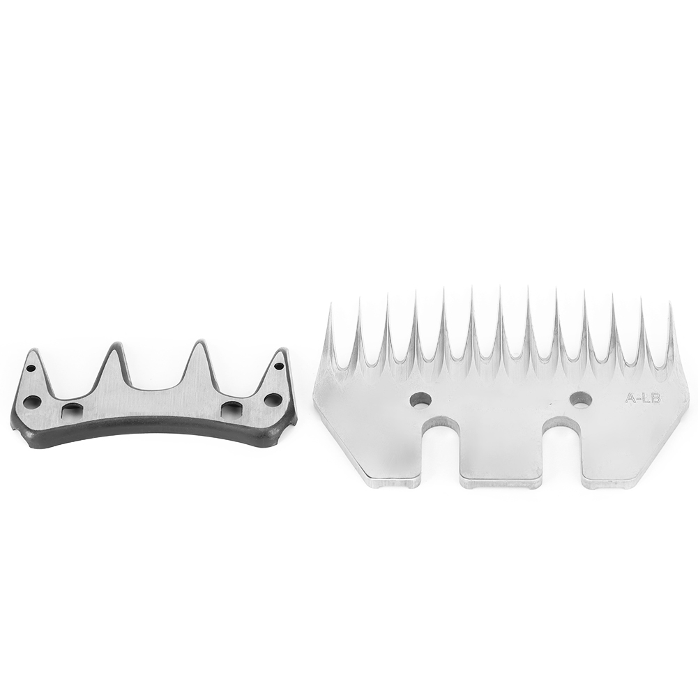 Roestvrijstalen Schapenknipper Mes Met Hoge Hardheid Snijsnijsnijsnijsnijder Vervangen (13 Tands Recht Blad (Zwenkblad)): Beige