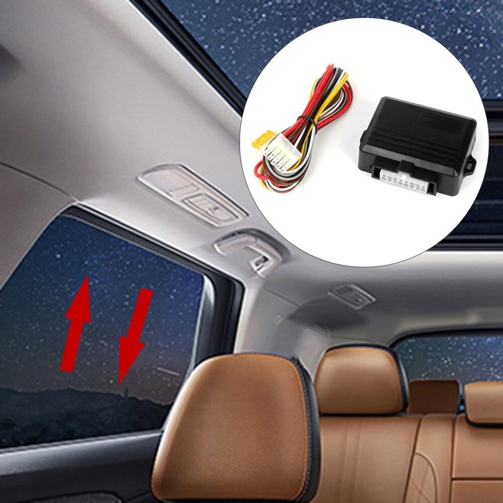 Elevador automático Universal para ventanas de coche, dispositivo de elevación para ventanas de coche de 12V, triangulación de envíos