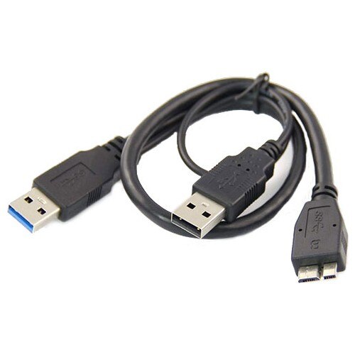 Zug Usb 3,0 Auf Micro Usb B Externe Festplatte Hdd Y Kabel