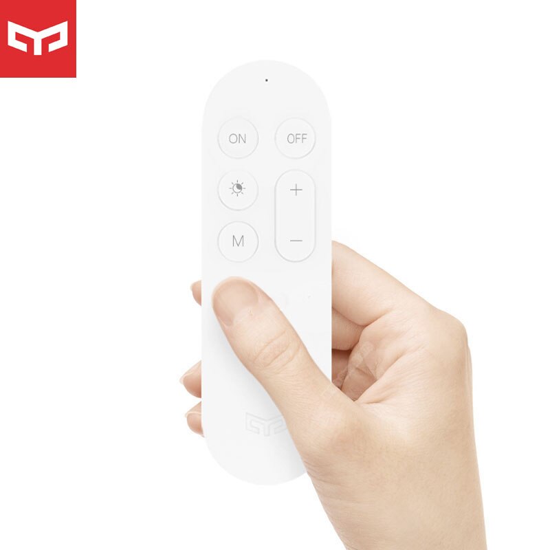 Transmisor de Control remoto Yeelight Original, 6 botones de ajuste de luz para Yeelight Smart lámpara de luz LED de techo: Default Title