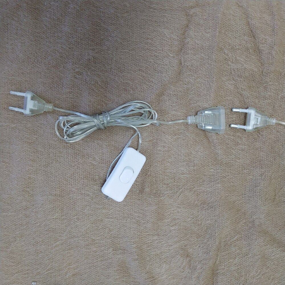 Slechts 3m verlengkabels voor kerstverlichting