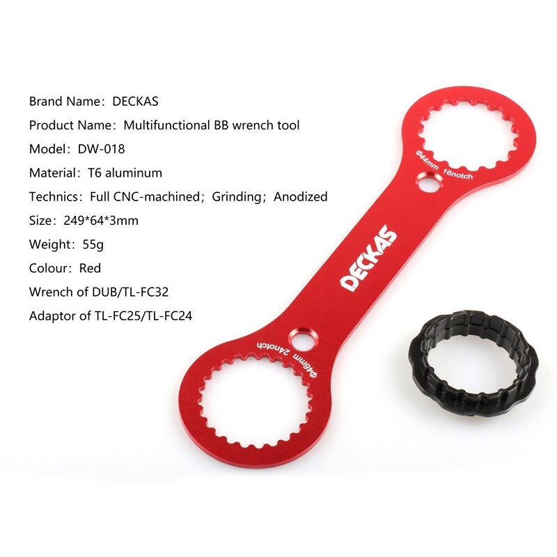 Clé BB pour support de pédalier de vélo DUB TL-FC32, outil spécial de réparation, pièces de bicyclette pour shimano SR